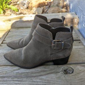 Marc‎ Fisher Suede Buckle Ankle Boots/Booties Women's Size 6